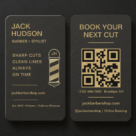 Barbershop Black Schieferstein Friseur Haarschnitt Visitenkarte