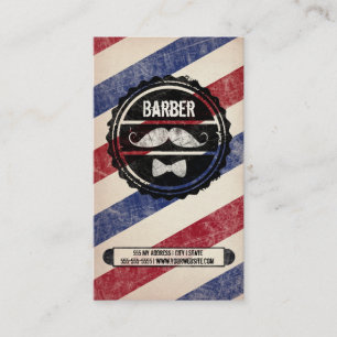 Barbershop Business Card Visitenkarte