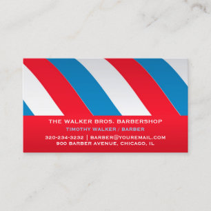 Barbershop Business Card Visitenkarte