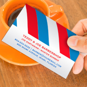 Barbershop Business Card Visitenkarte