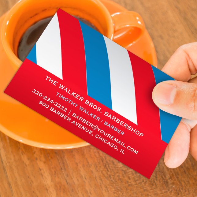 Barbershop Business Card Visitenkarte (Von Creator hochgeladen)