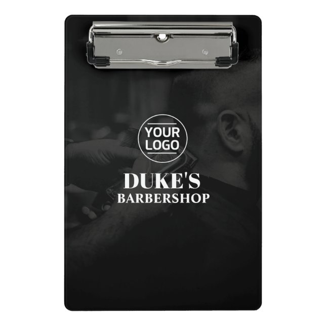 Barbershop Custom Mini Clipboard Mini Klemmbrett (Vorderseite)
