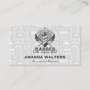 Barbershop Haircuts & Shaves Visitenkarte