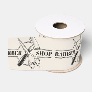 Barbershop Leder Look Ripsband
