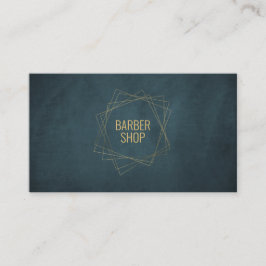 Barbershop Luxusschiff mit Goldmedaillehre Terminkarte