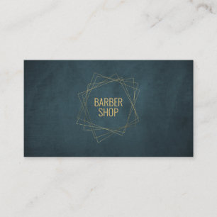 Barbershop Luxusschiff mit Goldmedaillehre Terminkarte
