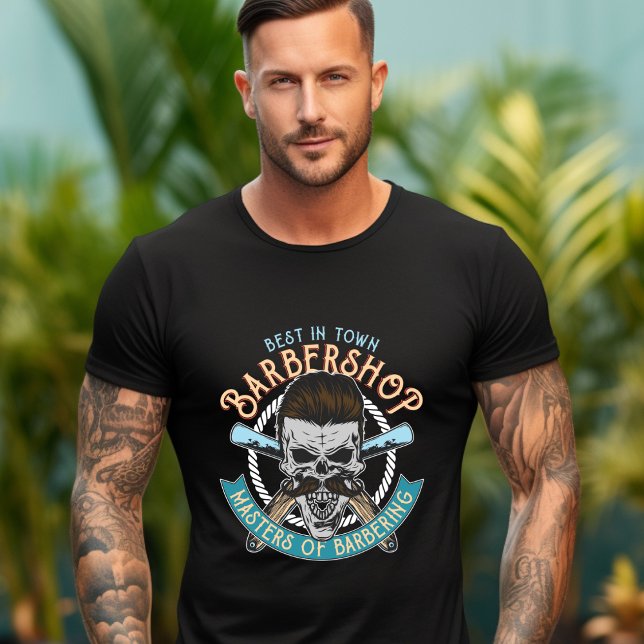 Barbershop Master in Barbering T - Shirt (Von Creator hochgeladen)