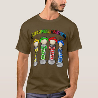 Barbershop Quartett Extravagant Int. T-Shirt
