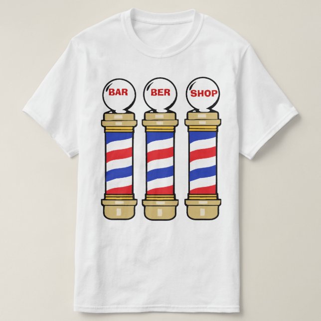 Barbershop T-Shirt (Design vorne)