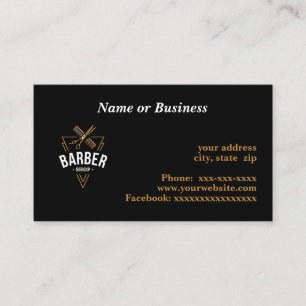 Barbershop Visitenkarte