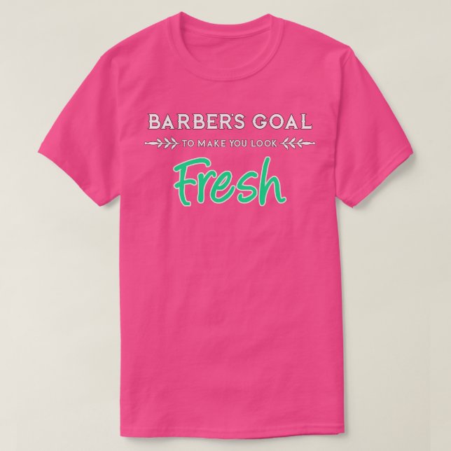 Barberx27s-Ziel T-Shirt (Design vorne)