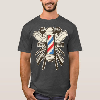 Barberzubehör Bartscherer Shave Beard Hairsty T-Shirt