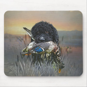Barbet, französischer Wasserdog Mousepad