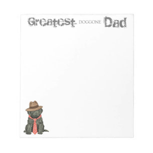 Barbet Vater Notepad Notizblock