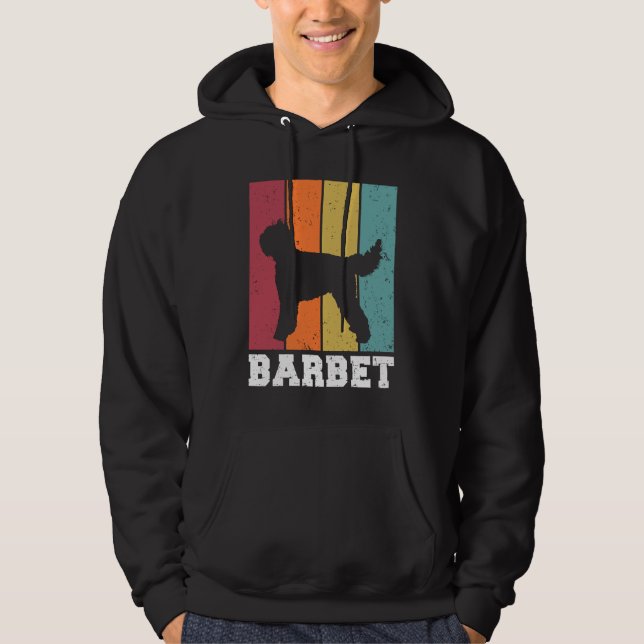 Barbet Vintage  2 Hoodie (Vorderseite)
