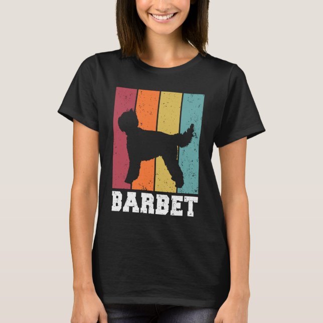 Barbet Vintage  2 T-Shirt (Vorderseite)