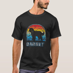 Barbet Vintage Design Hund T-Shirt