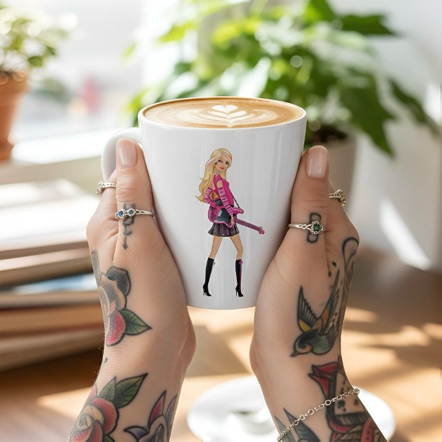 Barbie Latte Mug Milchtasse (Von Creator hochgeladen)