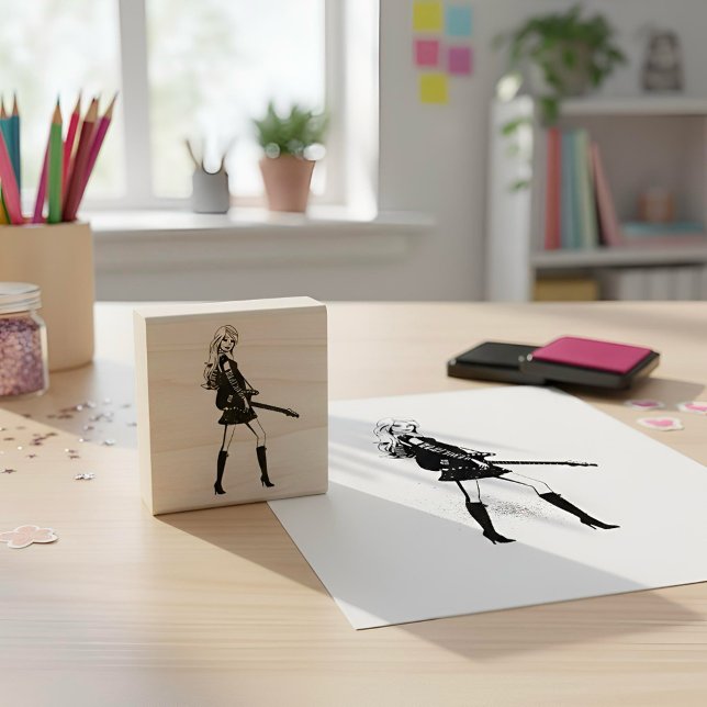 Barbie Rubber Stamp Gummistempel (Von Creator hochgeladen)