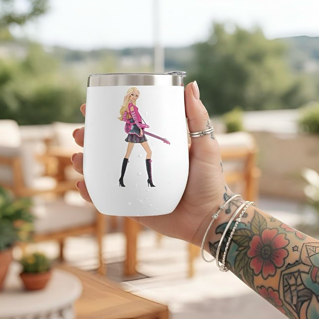 Barbie Thermal-Weinbecher (Von Creator hochgeladen)