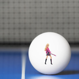 Barbie-Tischtennisball Tischtennisball