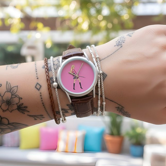 Barbie-Uhr Armbanduhr (Von Creator hochgeladen)
