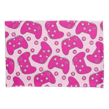 Barbiecore Gamer Niedlich Girly Hot Pink Controlle