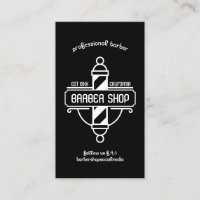 Barbier-Termine im alten Stil