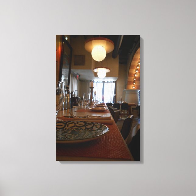 Barbounia Bar Leinwanddruck (Vorderseite)