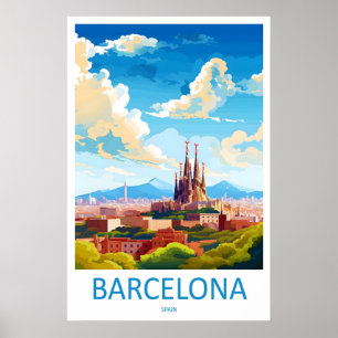 Barcelona 14 poster