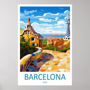 Barcelona 17 poster