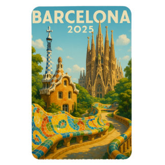 Barcelona 2025 - Wo Träume Gestalt annehmen Magnet