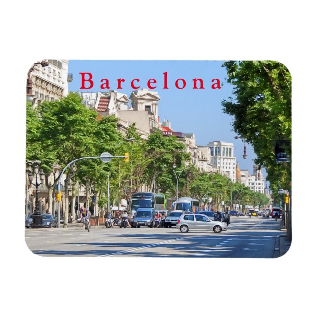 Barcelona. #2. magnet (Horizontal)