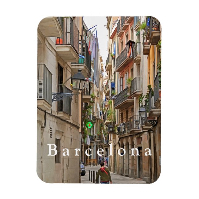 Barcelona. 33. magnet (Vertikal)