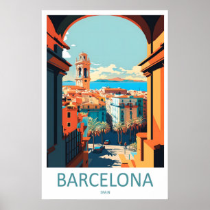 Barcelona 4 poster