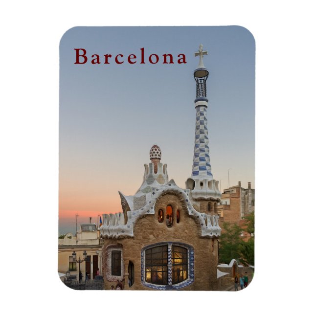 Barcelona. #70. magnet (Vertikal)