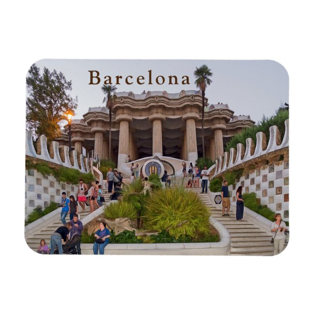 Barcelona. #71. magnet (Horizontal)