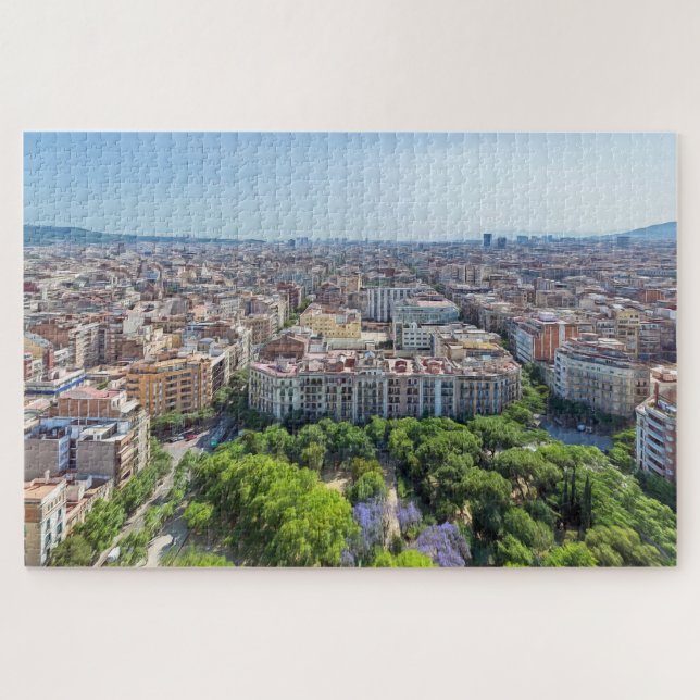 Barcelona. #91. puzzle (Horizontal)
