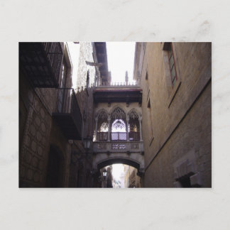 Barcelona Bridge Postkarte