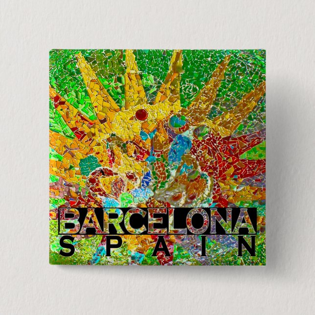 Barcelona Button (Vorderseite)