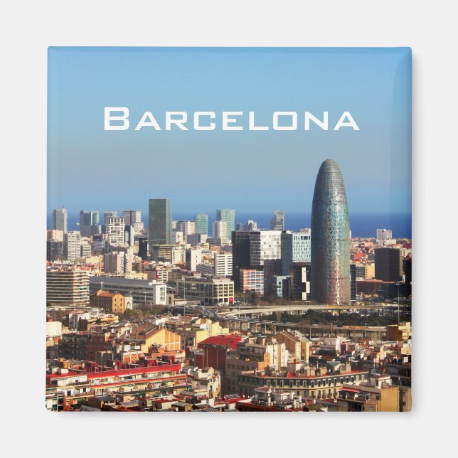 Barcelona City Magnet (Vorne)