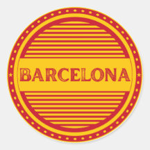 Barcelona City Pride Emblem – Spanische Identität