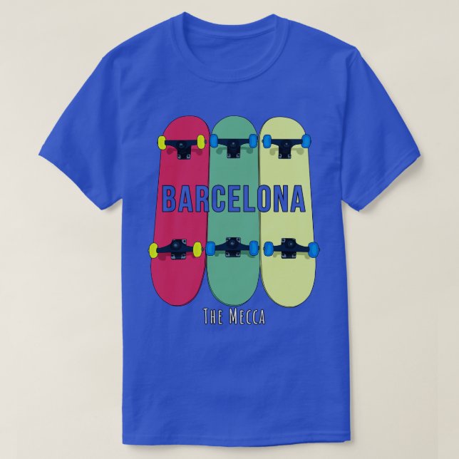 Barcelona Das Mekka T-Shirt (Design vorne)