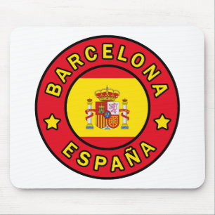 Barcelona España Mousepad