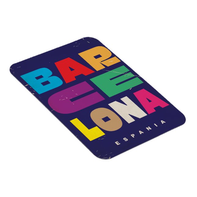 Barcelona Espania Magnet (Rechte Seite)