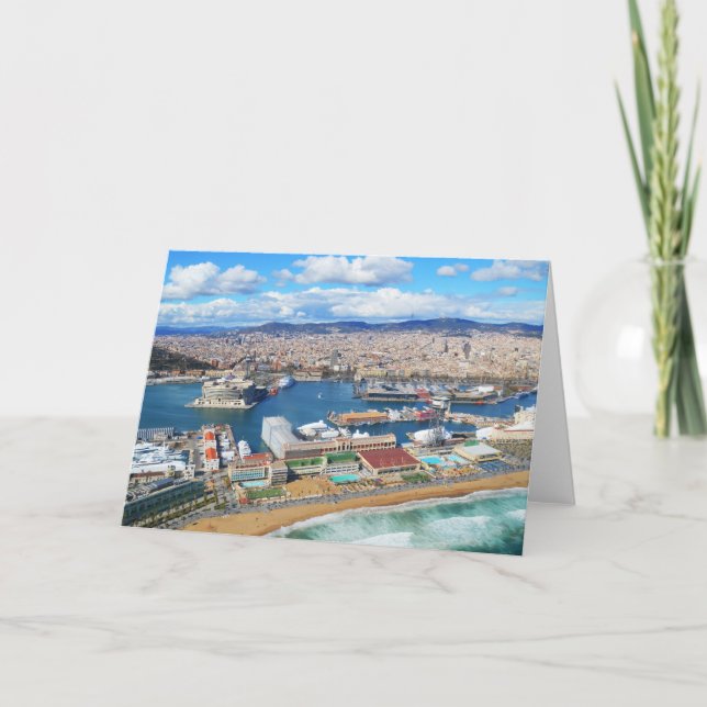 Barcelona Feiertagskarte (Vorderseite)