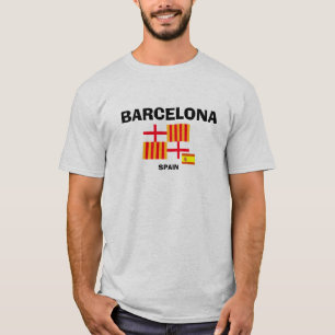 BARCELONA-Flaggen-Shirt T-Shirt