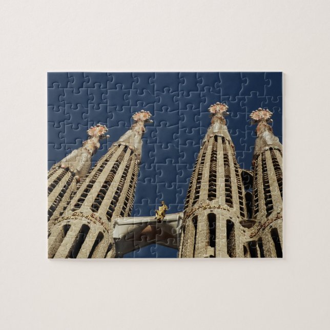 Barcelona Foto Puzzle mit Geschenkboxen (Horizontal)