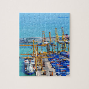 Barcelona-Hafen Puzzle