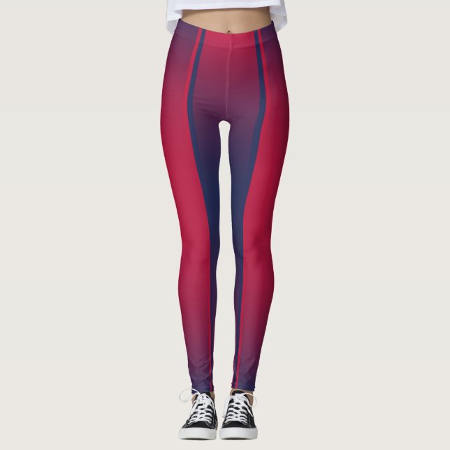 Barcelona-Inspirierte Leggings (Vorderseite)